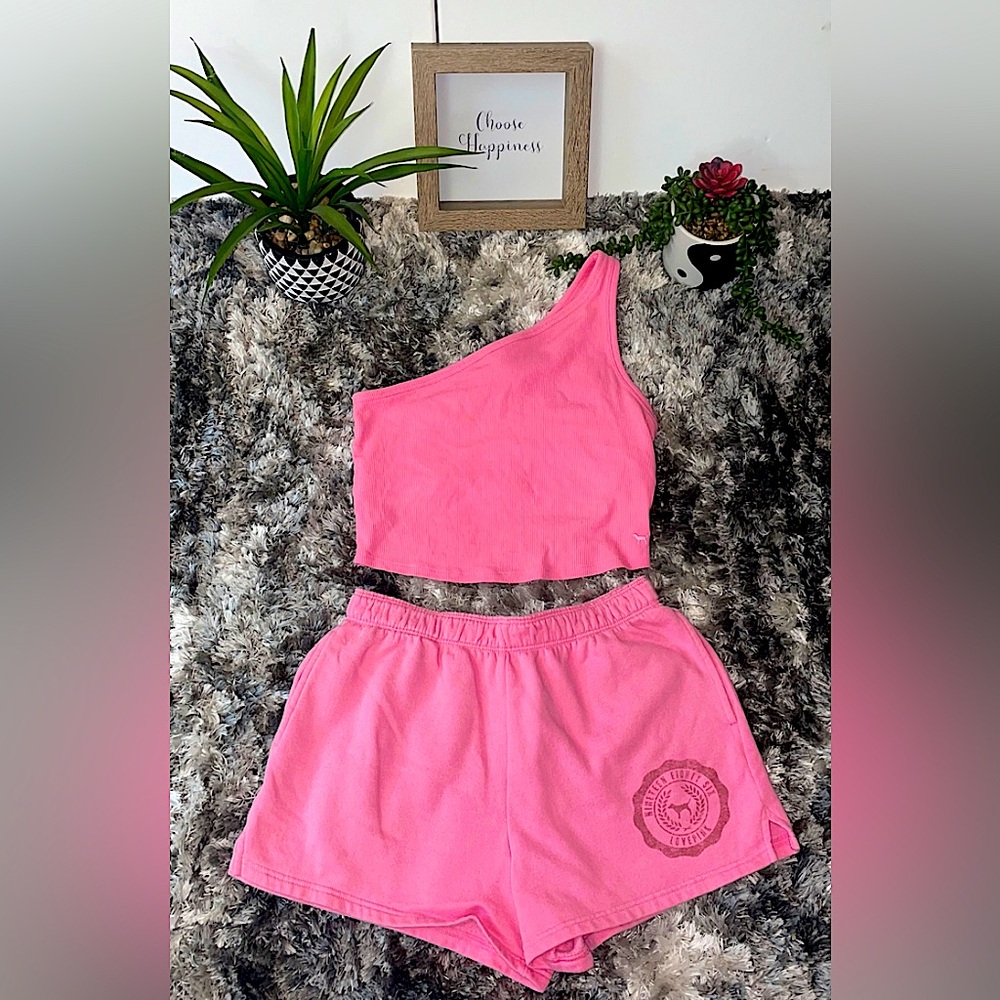 Victoria’s Secret PINK short and tank top matching set